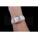 Cartier Tank MC Gold Diamond Case White Dial White Leather Strap  622169