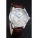 Omega DeVille Silver Dial Stainless Steel Case Brown Leather Strap  622830