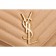 Saint Laurent Monogram Wallet On Chain Light Brown
