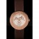Hermes Classic MOP Dial Brown Leather Bracelet 801389