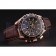 Omega Seamaster Aqua Terra Chrono GMT Teak-Grey Dial Brown Leather Bracelet  622536