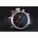 U-Boat 1001 Orange On Black Dial Stainless Steel Case Rubber Bracelet  622716
