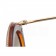 Miu Miu Round Embellished Brown Frame Sunglasses 308436
