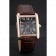 Cartier Tank MC Black Dial Gold Case Brown Leather Strap  622582