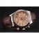 Rolex Cosmograph Daytona Brown Dial Rose Gold Case Brown Leather Bracelet  1454243