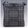 Burberry Grey Check Crossbody Flap Bag