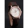 Omega DeVille Prestige Small Seconds White Dial Gold Case Brown Leather Bracelet  622603