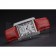 Cartier Tank MC Stainless Steel Diamond Case White Dial Red Leather Strap  622173