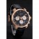 Chopard L.U.C 8HF Power Control Black Dial Black Leather Bracelet 1454002