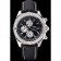 Breitling Chronomat 13 Stainless Steel Case Black Dial Black Leather Bracelet 622237