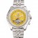 Breitling Bentley Mulliner Tourbillon Yellow Dial Stainless Steel Case And Bracelet  622734