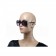 Cartier Black Frame Grey Lenses Sunglasses 308256