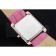 Cartier Tank MC Gold Case White Dial Pink Leather Strap  622176