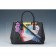 Prada Double Tote Colage-Print Black Bag  18927271