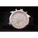 Breitling Transocean White Dial Black Rubber Strap Rose Gold Bezel