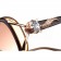Cartier Decor Panthere Brown Frame Sunglasses 308073