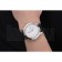 Vacheron Constantin Traditionnelle White Ship Dial Stainless Steel Case Black Leather Strap