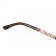 Hermes Large Oversized Brown Frame Sunglasses with Metallic Logo 308103