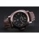 Panerai  Luminor Brown Leather Strap Black Dial 80164