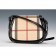 Burberry House Check And Black Leather Flap Bag 18926887