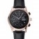 Patek Philippe Grand Complications Black Dial Gold Case Black Leather Bracelet  1454238