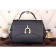 Hermes Stirrup Shoulder Bag Black 608089