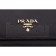 Prada Continental Wallet with Strap Black