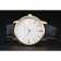 Swiss Vacheron Constantin Patrimony Grand Taille White Dial Gold Case Black Leather Bracelet  1454176