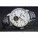 Vacheron Constantin Tourbillion Power Reserve White Dial Silver Case Black Leather Bracelet  1454276