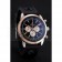 Breitling Transocean Black Dial Black Rubber Strap Rose Gold Bezel 98208