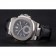 Patek Philippe Nautilus Black Dial Stainless Steel Case Black Leather Strap