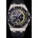 Swiss Audemars Piguet Royal Oak Offshore Black And Yellow Dial Stainless Steel Case Black Rubber Strap  622855