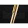 Cartier Fully Grooved Pattern Gold Ballpoint Pen  622777
