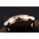 Cartier Rotonde Black And White Dial Gold Case With Jewels Black Leather Strap  622758
