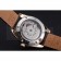 Omega Seamaster Planet Ocean GMT White Dial Gold Case Brown Leather Band  622399