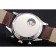 Patek Philippe Moonphase Chronograph White Dial Gold Case Brown Leather Strap  622843