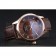 Omega DeVille Brown Dial Gold Case Brown Leather Strap  622831