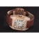 Swiss Cartier Santos Rose Gold Bezel with Diamonds and Brown Leather Strap sct46  621530
