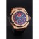 Swiss Hublot Big Bang Limited Edition Black And Red Dial Gold Case Black Leather Strap  62289