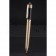 Bentley Gold Rimmed Gold Lower Body Black Ballpoint Pen  622793