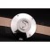 Hermes Classic MOP Dial Brown Elongated Leather Strap