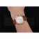 Panerai Radiomir White Dial Diamond Bezel Rose Gold Case Brown Suede Leather Strap 1453799