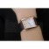 Cartier Tank Anglaise 30mm White Dial Gold Case Black Leather Bracelet