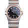 Omega Swiss Constellation Jewelry Diamond Case Radial Emblem Black Dial  98113