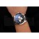 Breitling Transocean Black Dial Black Rubber Strap Rose Gold Bezel 98208