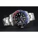 Rolex GMT Master II Blue Rose Red Bezel Black Dial Watch