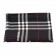 Burberry Check Black And Red Scarf 607957