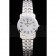 Vacheron Constantin Patrimony Traditionnelle White Dial Diamond Numerals Stainless Steel Bracelet
