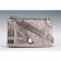 Dior Diorama Crinkled Metallic Lambskin Small Flap Bag Grey 18926723
