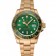 Swiss Rolex GMT Master II Green Dial And Bezel Gold Case And Bracelet 1453750